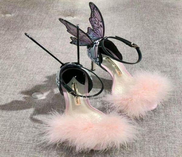 Sophia Webster Sandals High Heel Angel Wing Butterfly S Colorful Lady Pumps9242922