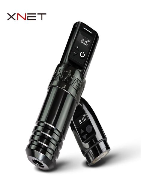 XNet Torch Professional Wireless Tattoo Pen Machine Starker Coreless Motor 1950mah Lithium -Batterie für Künstler 2201073016360