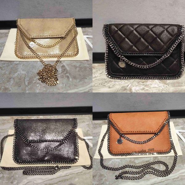 Moda nova bolsa Stella McCarey embreagem de alta qualidade Compras de couro Mensagens Mensagens Bolsa de qualidade