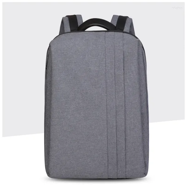 Mochila CAI Saco de moda de designer de minimalismo à prova d'água para homens para homens laptop de laptop de laptop de laptop para zíper bolsas de livros
