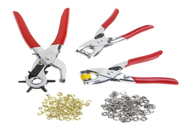 3pcsset кожаные отверстия для удара по ремонту ударов наборы набор Pliers Pliers Kit 35ED5088183