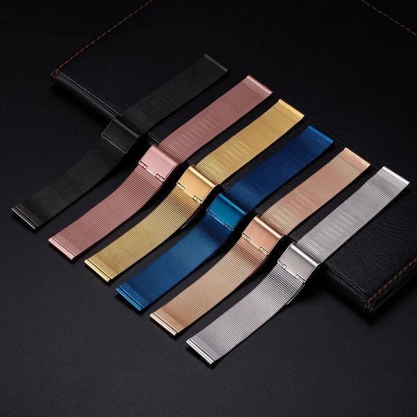 Cinturino in acciaio inossidabile per Xiaomi Mi Watch Color Band Metal 22mm Bracciale a rilascio rapido per Amazfit Pace Stratos 3 2 2S GTR 47mm