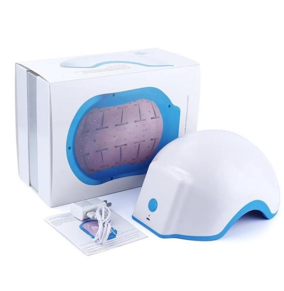 Helmet laser per la ricrescita dei capelli Truffa di perdita di peli promuove il tappo per la crescita dei capelli terapia di luce rossa MASSAGER DEVISIONE248H3284849