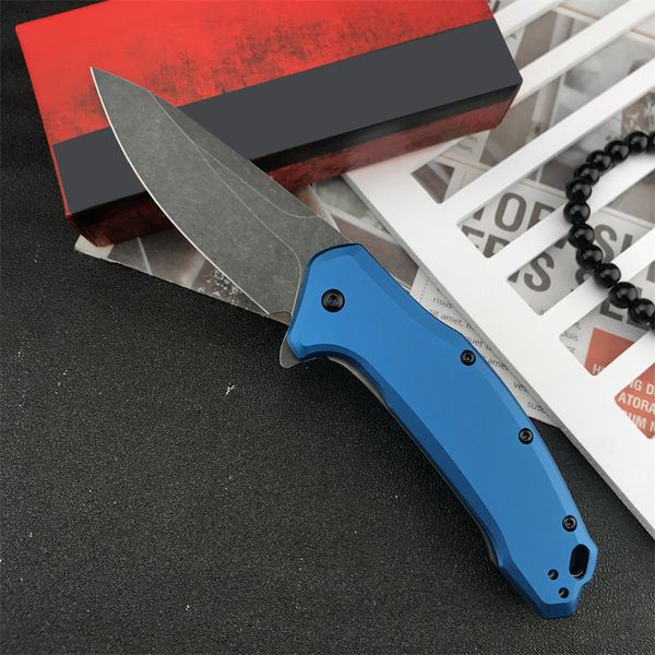 Новейшая ссылка 1776/1776NBBW Navy Blue Pocket Knife Aduminum Hander Hompant Flipper Flipper Fliping Cawntaut Tactical Multifunction Survival Утилита EDC Tool 1660 3655