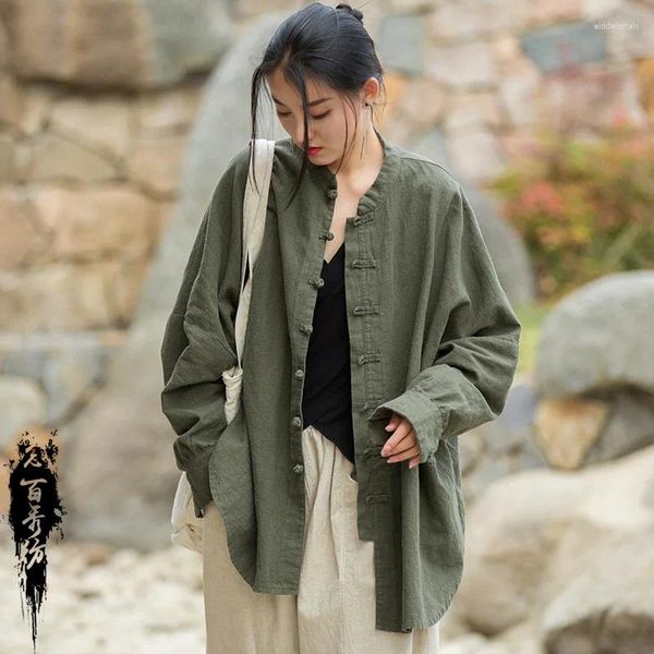 Женские куртки Zen Cardigan для женщин топы хлопковые льня