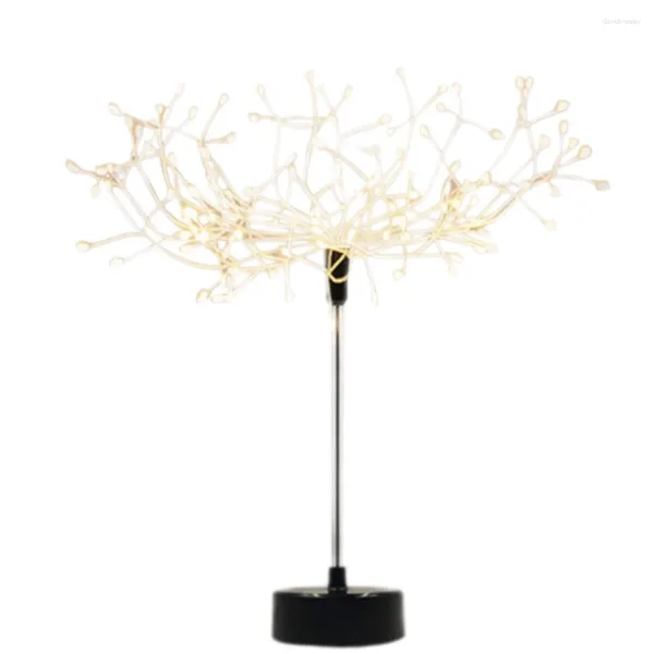 Luci notturne LED LIGHT USB Decorative Tree Lamp Ghirlanda per camera da letto decorazione per la casa tavola romantica natale