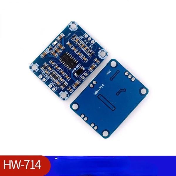 HW-714 Ultra-Thin TPA3110 Digital Power Amplifier Board Audio DC12-24V Placa de amplificador de energia de áudio 15W / 2