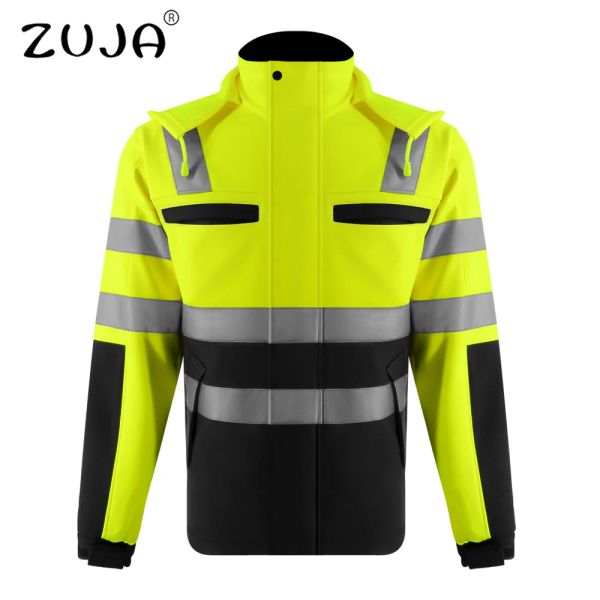 Куртки Zuja Высокая видимость водонепроницаем