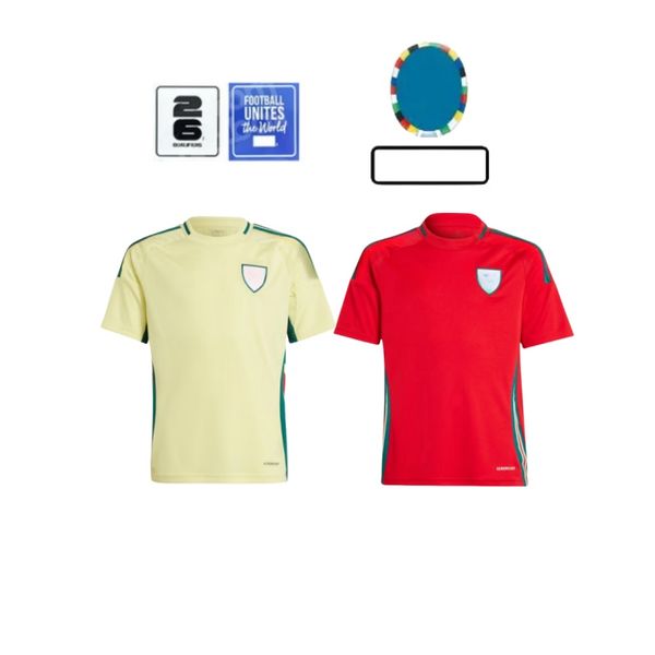 2024 2025 Wales Fußballtrikot