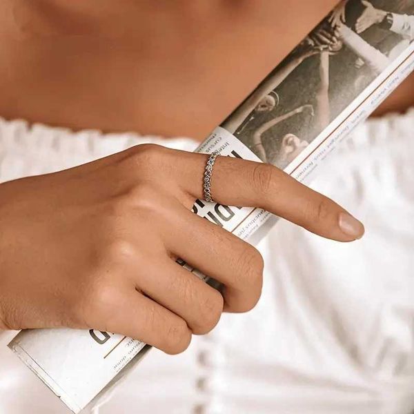 Anelli da matrimonio Elegante Cuore di colori argento intarsiati con anelli di pietra multicolore Fashion Shine Party Impegno per le donne