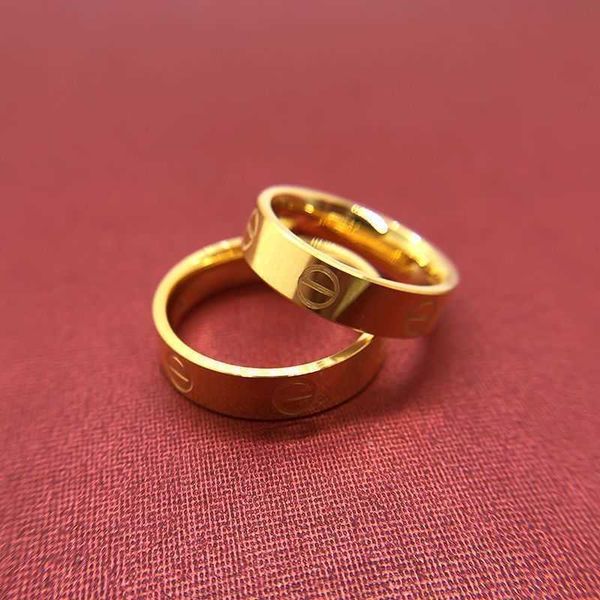 The Magic Rings of Love Ring Womens Card Diamond Free Wedding Couple Gold placcato con Carriraa Original Rings