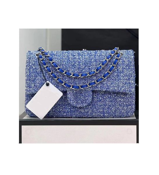 Роскошные дизайнеры на плечах сумки женская серебряные цепочки пушистые сумочки