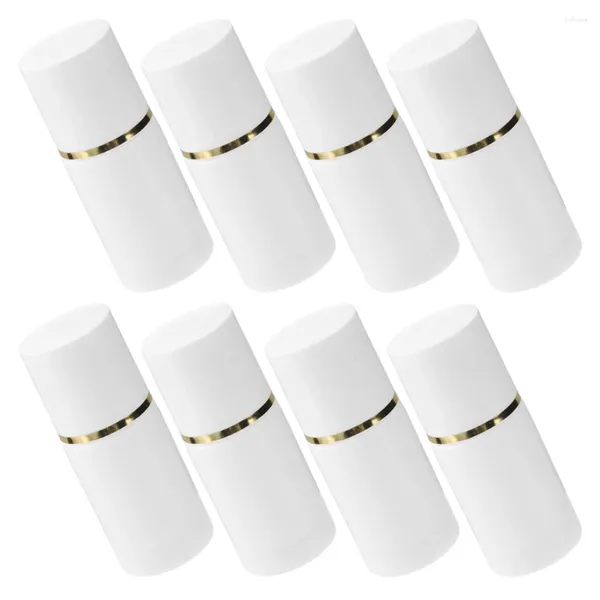 Garrafas de armazenamento 8 PCs Smudge Bottle Roll-On Houeetry Recifristas Esponja Cabeça Essential Sub Abs Absilimento Small Travel Linimento