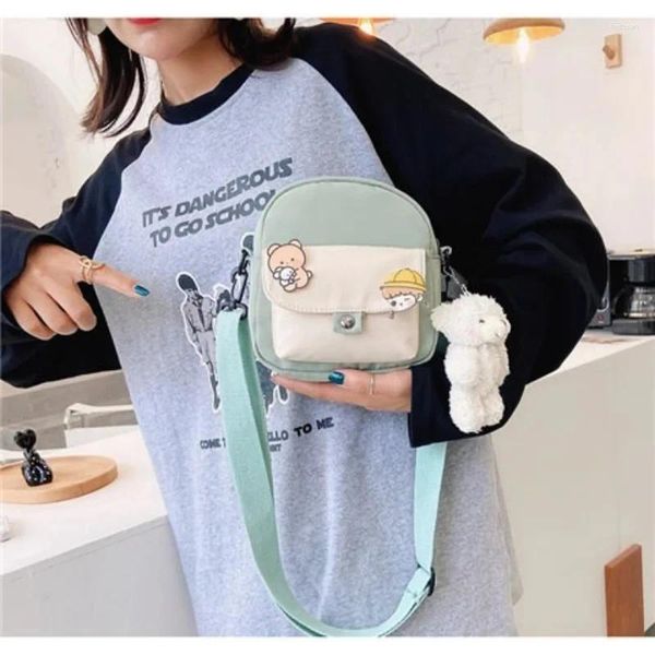 Umhängetaschen süße Milch Kuh Crossbody Bag Frau Handy kleine japanische Square Student Koreanische Version Geldbeutel