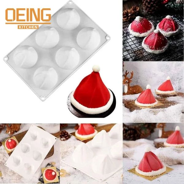 Moldes molde de pastelaria de natal de silicone para pastelaria oriental em forma de chocolate sobremesa