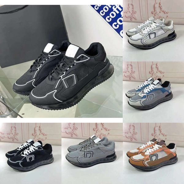 2024 Novo designer B30 Sneaker Moda 3M Reflexivo Camurça Calfskin Reflexivo Estamas Estereoscópicas de Men e Mulher Sneaker Casual Nylon B22 Sneaker Veet