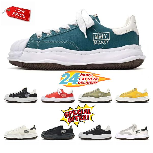 Новые дизайнерские кроссовки на открытом воздухе онлайн Canvas Low Mmy Street Wear Cunky Wavy Soles Mens Women Casual Trainer Размер 36-45