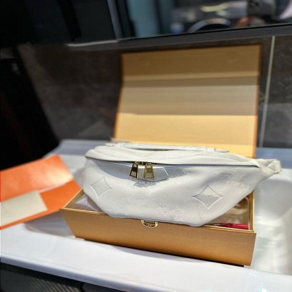 24SS-Frauen-Luxusdesigner Fanny Pack/Chest-Tasche können auf einer einzelnen Schulter oder einem Kreuzkörper-Mobiltelefonbeutel-Tasche Origina Bnsj getragen werden