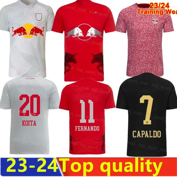 2023-2024 Club Team Salzburg Fußball Karim Konate Trikots Mans Roko Simic 70 Amar Dedic 30 Oscar Gloukh 20 Sekou Koita Football Shirt Kits Custom Name Name HONGNIIU23