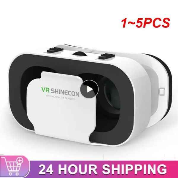 15pcs Virtual Reality Lins Glines Stereo Cardboard Hearset Healment для 4760 дюймов Android IOS смартфоны смартфоны PC VR 240424