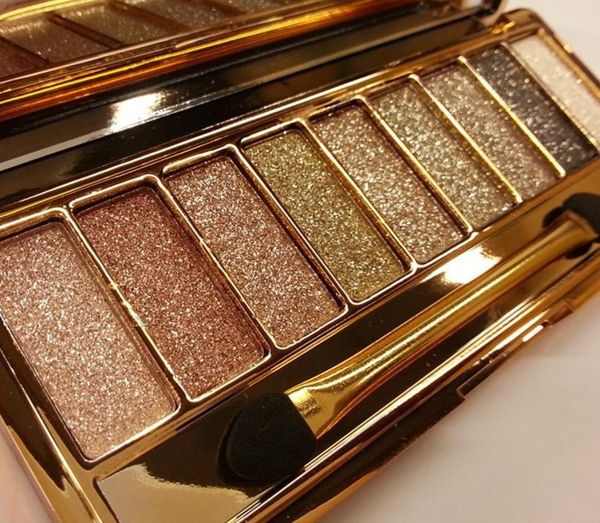 MAQUILAGEM PROFISSIONAL DE ELEAÇÃO 9 CORES DIAMIA BRILHAÇÃO DE MAGURA BRILHAÇÃO Paleta Smoky Make Up conjunto 4358651