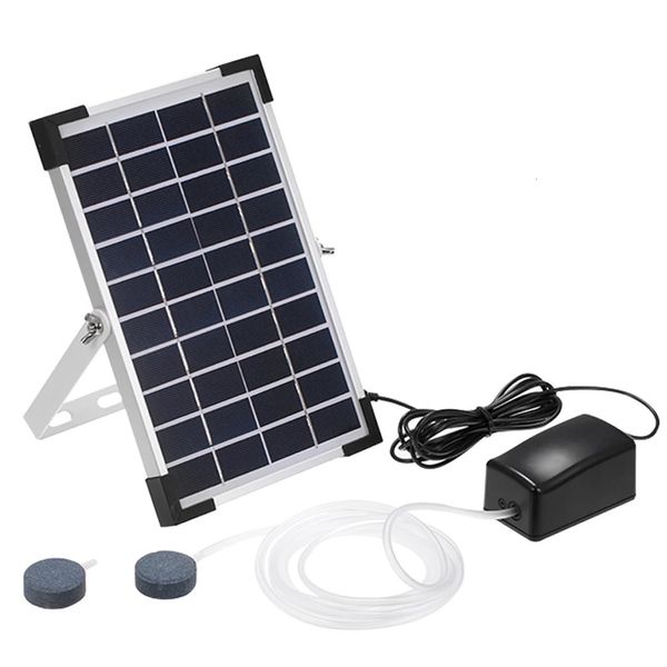 Solar Sauerstoffpumpe Fischtank Sauerstoffmesser Aquarium Sauerstoffbelüftungsteich Luftpumpe Fischerei Luftpolster Aquarium Airpump 240426