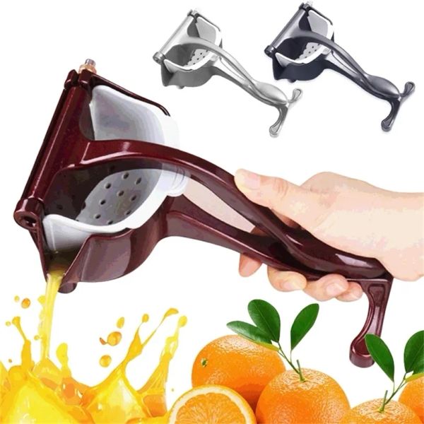 Handbuch Fruchtzuor Aluminium Legierung Handdrucksaft Squeezer Granatapfel Orange Zitronenzuckerrohrsaft Werkzeuge für Küche 2024428