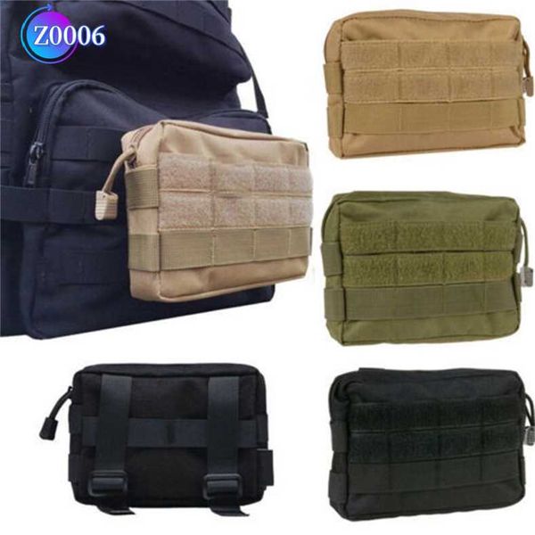 Acessórios táticos equipamentos de proteção equipamento ao ar livre Molle Molle Ciistpack Bolsa de acessórios EDC Tool Bag portátil Bag Sport Sport