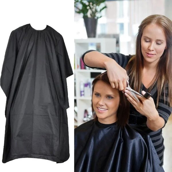 Schwarzer Friseur Cape Professional Hair-Cut Salon Friseur Stoffwick