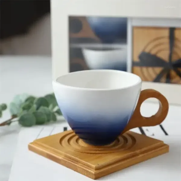 Tazze gradiente color ceramica tazza tazza espresso tazza per la colazione tazzetto caffè in porcellana bevande bevande da cucina barra cucina barra da pranzo cucina