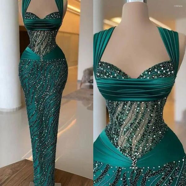 Vestidos de festa verde namorado