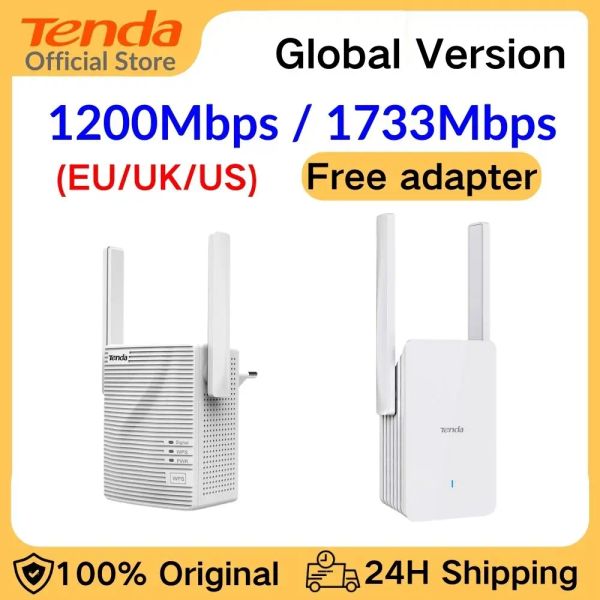 Router Tenda Wifi Repeater Wifi Amplificatore Segnale WiFi Extender Network WiFi5 WiFi6 Booster 1200 Mbps Repeater wifi wireless a lungo raggio