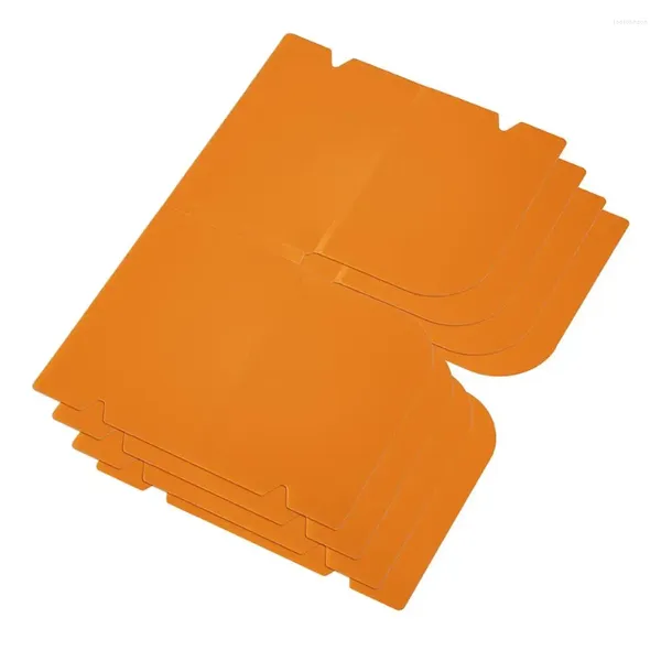 Caschetti per gioielli 10pcs portatili pieghevole per la bocca pieghevole Copertina di deposito a clip resistenti Organizzatore di maschera per faccia monouso Contenitore colorato