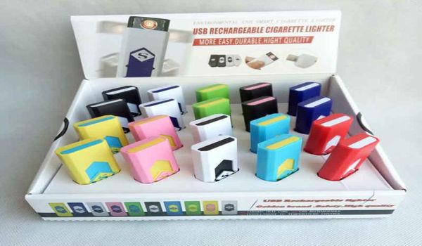 Cigaretta elettronica ricaricabile USB Accendino a sigari senza fiamma