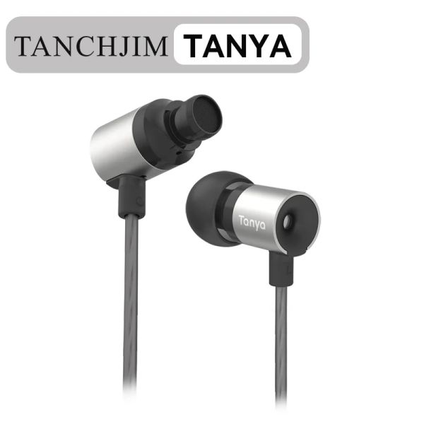 Cuffie Tanchjim Tanya DSP 7mm Earphone dinamico Dynamic Plug della linea da 3,5 mm Earbù Hifi con microfono