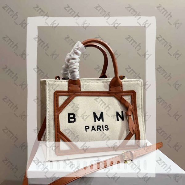 Neue Leinwand Tot Bag Bm Totes Frauen große Kapazität Leder Designer Handtaschen pendeln einfache Schulter -Einkaufstaschen Modepreis Handtasche 396