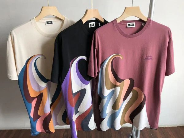 Kith FW Treats T-Shirt Erkek Kadınlar 1 1 Yüksek Kaliteli Tokyo Sınırlı Dondurma Tişört Tişört Teats 240420