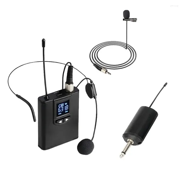 Mikrofonlar Kablosuz Kulaklık Verici Yakel TIE Mikrofon Mikrofon Setleri