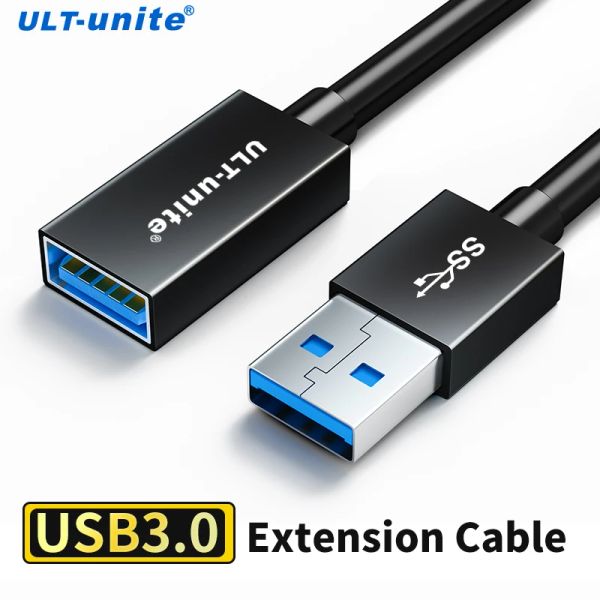 Acessórios USB3.0 Cabo de extensão USB 3 0 Masculino a fêmea Dados de sincronização adaptador de cordão estende o cabo do conector para o mouse do teclado gamepad