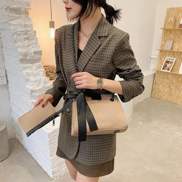 BAG LINGGE Chain Female Autumn e Winter Wave Fashion Wild Ins One-Shoulder Ascler Americ Messenger