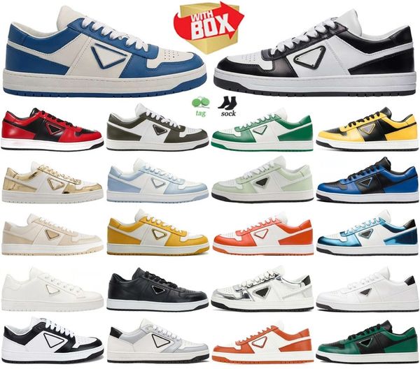 Trainer Sneaker Schuhe Sneakers Schuhdesigner Männer Frauen Low Top Leder weiß schwarz grau kobaltblau gelb silber orange gummi metallisch rote grüne Männer