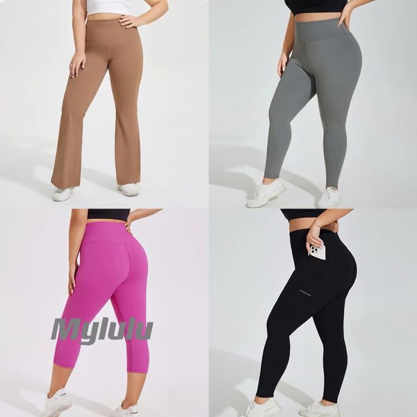 Pantaloni da yoga da donna di grandi dimensioni leggings di fitness leggings morbidi pantaloni da jogging casual elastico ad alta vita