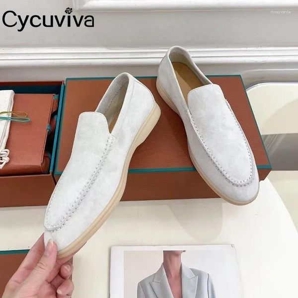 Scarpe casual childidede in pelle piatta da donna causale da donna rotonde per la piattaforma rotonda marca di camminata estiva amante uomini comodi uomini comodi