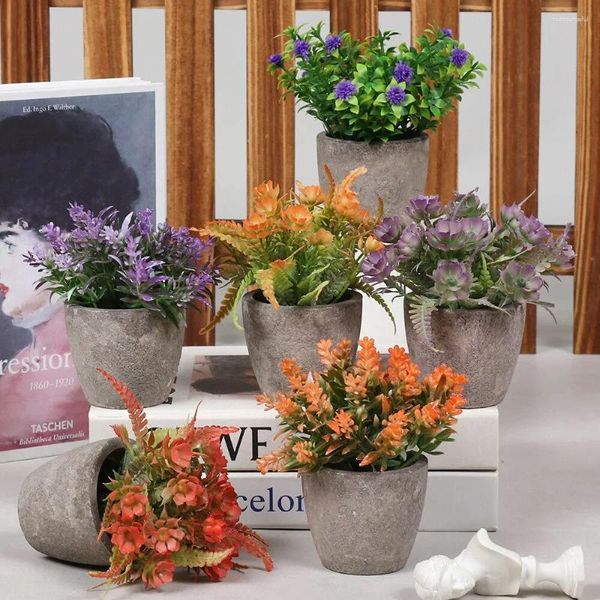 Fiori decorativi 1pc fiore di simulazione realistica artificiale per bouquet artigianale interno/esterno decorazione