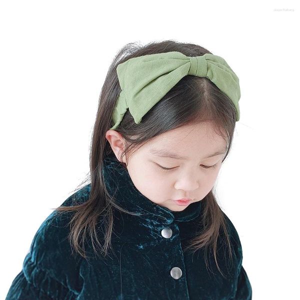 Accessori per capelli Toddler infant Turban Bows Bascone per bambini Banda elastica fascia elastica carina bowknot cotone a banda per capelli