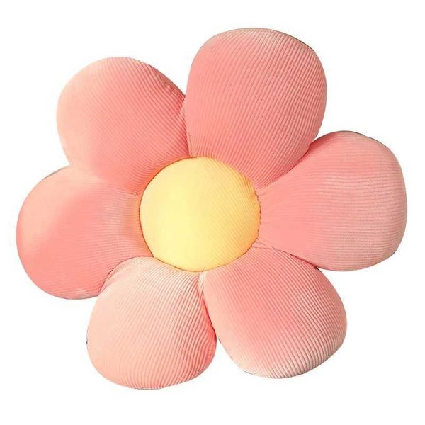 Kissen/dekorativ 35-40 cm Schöne farbenfrohe Blumenplüschspielzeug Weiche Cartoon Pflanze Stoffes Daisy Stuhl Kissen Sofa Kinder Liebhaber Geburtstagsgeschenk