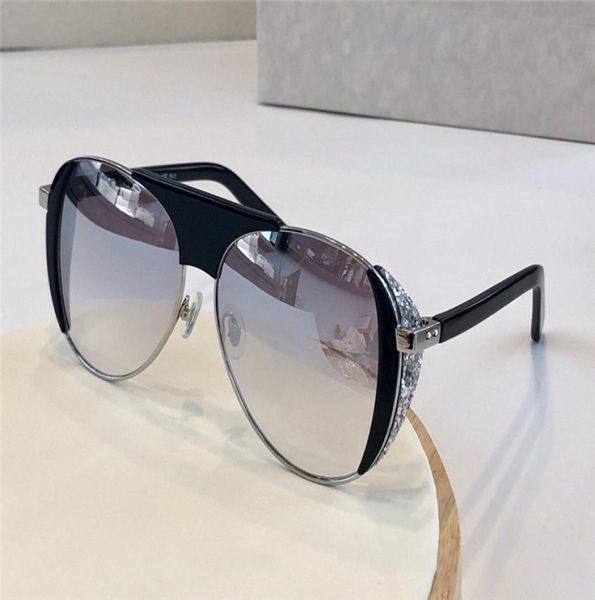 Goldgrey Black Goldgrey Silver Women Pilot Sunglasses Raves Occhiali da Sole Moda Glasses Sun NOVA EM