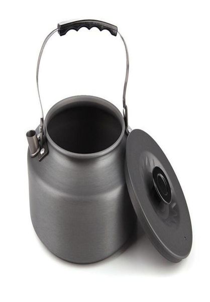 16l Außenwasserkessel Camping Picknick Kaffeekessel Tote Teekanne mit Hitzesicherem Griff Aluminium -Legierung2489299