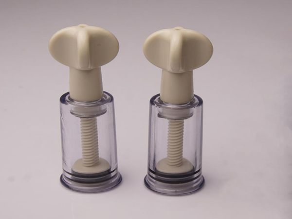 2pcs Up Suckers Nipple Pump Mante Mastur Gasturger Enlarger BDSM Stimolazione Clitoris aspirante Violo per aspirapolvere per coppie1297361