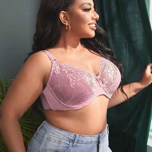 Bras Beauwear Braralette Brarale Ultra Shinge Reggiseno Bras Bras Plus size donne biancheria intima D E Lingerie Full Cup Plus Times 36-46 Bras Y240426